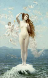 Vénus erguendo-se