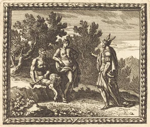 Midas com Apolo e Pan