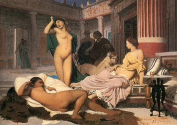 Francês: Intérieur grec Grec Greek Interior


Título alternativo: Francês: Scène de gynécée Gynaeceum
