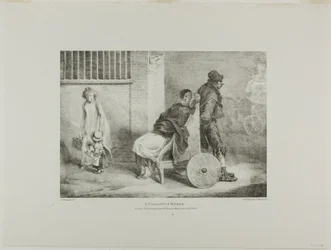 A Paraleytic Woman, plate 9 from Various Subjects Drawn from Life and on Stone (The English Suite)