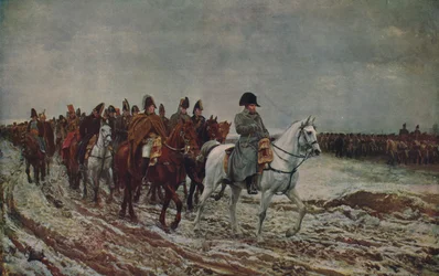 Napoleão durante a campanha francesa de 1814, 1864, c1915