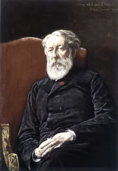 Retrato de Hetzel por Meissonnier em 1879, "Les Hommes d