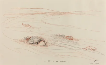 Ao longo do Marne, 1918.