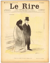 Capa de "Le Lire", Satirique en Colours