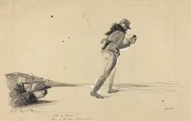 Na Frente. - Esta é a sua teoria - Não, este é o seu breviário, c. 19141919.  