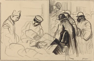 O trem para Berna, c. 19141919.