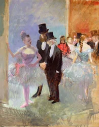 As asas da ópera (no foyer) c.1887