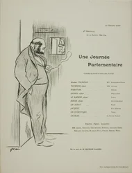 Programa de teatro para Une Journee Parlementaire