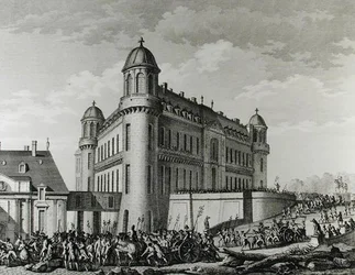 Canhões de Chantilly para Paris, 9 de agosto de 1789