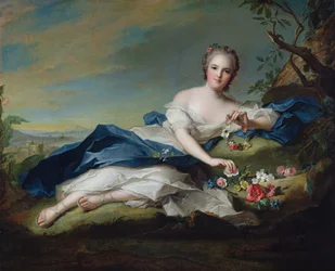 Retrato de Henriette da França, c.1742