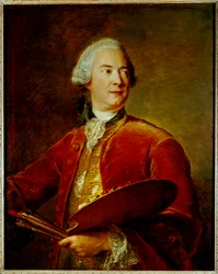 Retrato de Louis Tocqué 1696-1772, 1739.