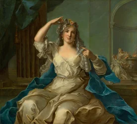 Retrato de uma dama como virgem vestal, 1759