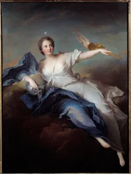 Retrato da Duquesa de Chateauroux em Aurora (Marie Anne de Mailly Nesle
