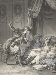 Como estavam lá, chega o tio, ca. 1778.