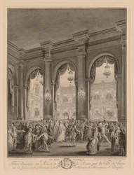 Baile de Máscaras no Hôtel de Ville, 23 de janeiro de 1782