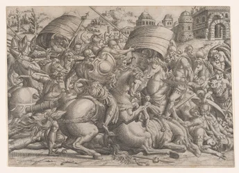 Batalha antes de Tróia, 1535-55.
