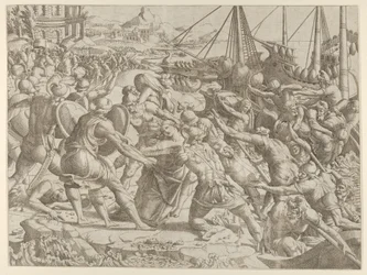 O Rapto de Helena, 1535-55.