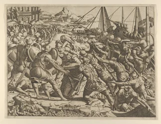 O Rapto de Helena, 1535-55.