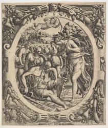 A morte de Adonis, 1544.