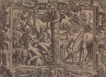 A Tentação de Eva, 1535-55.