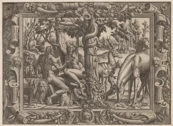 A Tentação de Eva, c. 15451547.