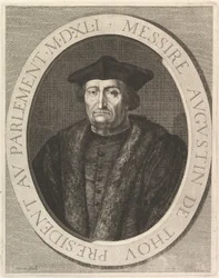 Augustin de Thou, Presidente do Parlamento.