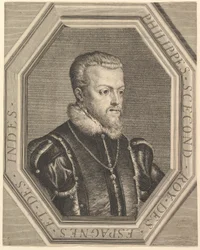 Filipe II, rei da Espanha.
