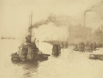 Porto, 1904 (ponto de seca)