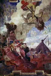 Alegoria da morte de Simão IV de Montfort