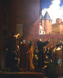O cerco de Carcassonne, 1209 c1858-1921