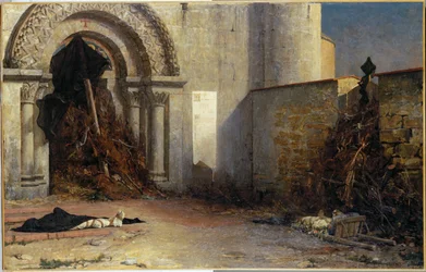 Os proibidos (pintura sobre tela)