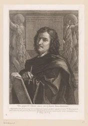 Retrato de Nicolas Poussin