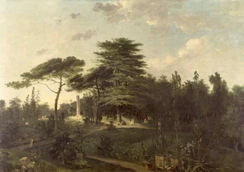 O cedro do Líbano no Jardin des Plantes