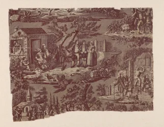 La Noce de Campagne (O casamento no campo) (tecido para decoração)