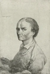 Auto-retrato de Jean Pierre Norblin de la Gourdaine