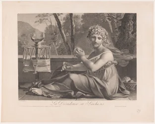 Schikgodin Lachesis
La Dévideuse ou Lachesis (título sobre o objecto)