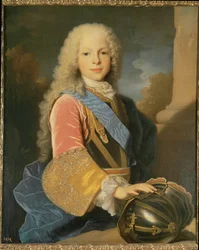 Fernando VI em criança; filho de Filipe V e da sua primeira mulher, Maria Luísa de Saboia