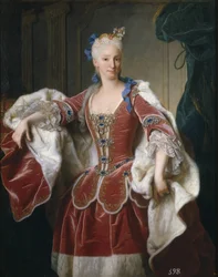 Retrato de Elisabeth Farnese, rainha consorte da Espanha, 1723