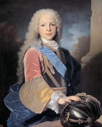 Retrato de Fernando VI da Espanha 1713-1759, 1725.
