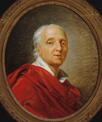 Retrato de Denis Diderot 1713-1784, 1784.