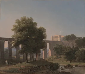 Um aqueduto perto de uma fortaleza, 1807