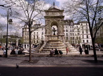 Fonte dos Inocentes em Paris.