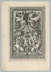 Folha do conjunto "Peaneaux Ornaments for... Paneling"