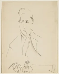 Retrato de Modigliani com tubo