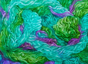 Lã multicolorida, 2013 (gouche sobre papel)