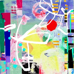 Formas abstratas vibrantes