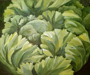 Couve, 2013 (acrílico sobre tela)