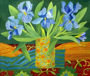 Iris, 2014 (acrílico sobre tela)