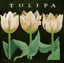Tulipas, 2013 (acrílico sobre tela)