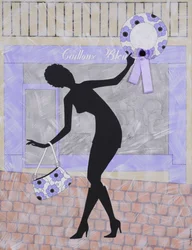 Cailloux Bleu, 2009 (acrílico sobre tela)
